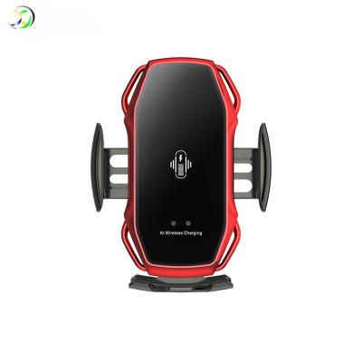 China Wholesale Amazon A5 Smart Car Mobile Phone Wireless Charger 15w Smart Wireless Magnetic Car Wireless Charger Wireless Charger for sale