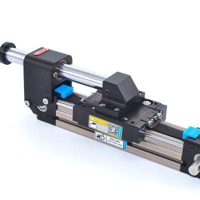 China Belt 500MM Automatic High Speed ​​Stroke Linear Motion Machinery Servo Motion Sliding Cylinder For Film Slitter for sale