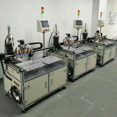 China Automatic Factory Glue Jet Machine Precision XYZ Table 1200mm Belt Gear Shaft With Servo Stepper Motor for sale