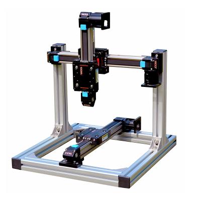 China Factory Low Vibration 300mm Linear Motion XYZ Gantry With Aluminum Gantry 3d Print for sale