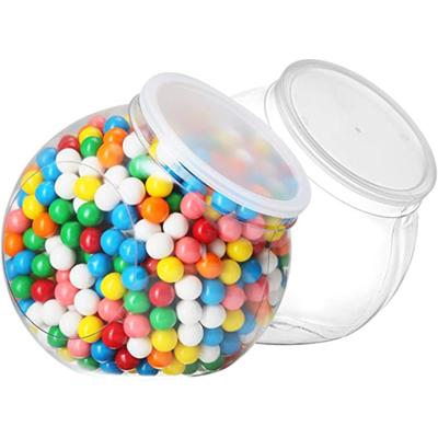 China BEAUTY PACKAGING Empty Gumball Style Containers With Lids - Wide Mouth Opening For Easy Refill for sale