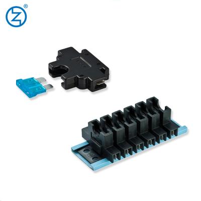 China Waterproof Type Car Fuse Holder ATO PCB Mount Blade Fuse Holder Blade Fuse Holder Plug-in Type Fuse Box for sale