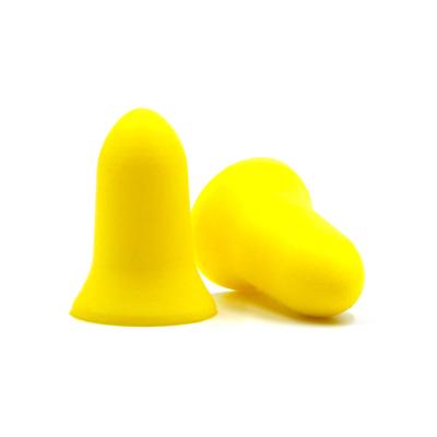 China Safety\Soft Colorful Disposable Soft\Comfortable\Bell Shape Foam Disposable Ear Plugs for sale