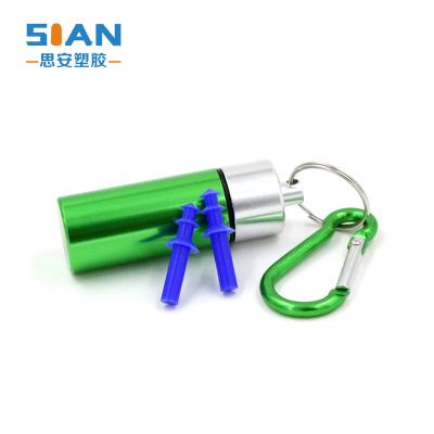 China Safety\Soft Waterproof Soft\Comfortable\Disposable Hearing Protection Silicone Children Earplugs for sale