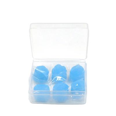 China Silicone Waterproof Gel Ear Protector Moldable Earplugs For Swimming for sale