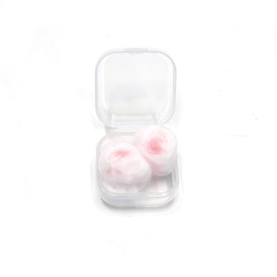 China Safety Pink Moldable Silicone Ear Plugs With Box for sale