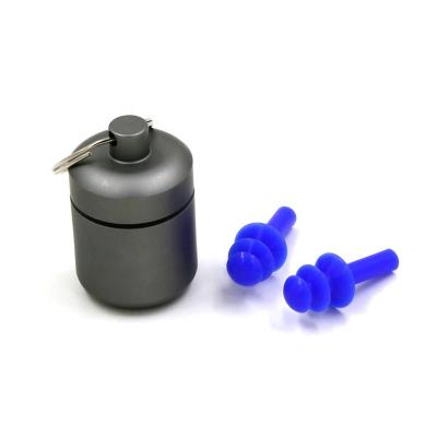 China Safety\Swimming Ear Plugs Soft Protective Silicon\Comfortable\Disposable With Cases for sale