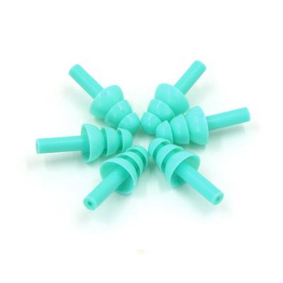 China Washable and reusable noise reduction partyplug soft silicone earplugs for party with plastic case for sale