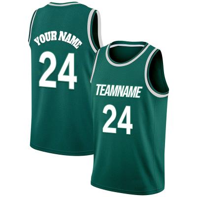 China Breathable High Quality Cheap Wholesale Custom Embroidered Uniforms Mens Basketball Jerseys for sale