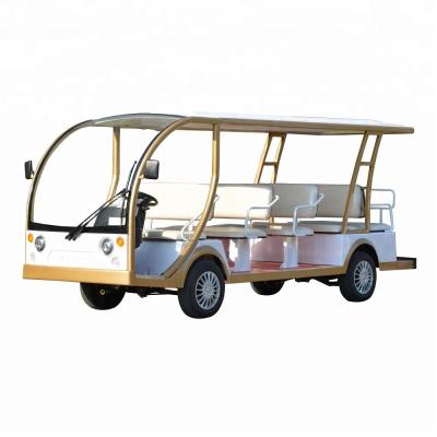 China Battery Power Electric Sightseeing Car Tourist Bus GMDG14 for sale