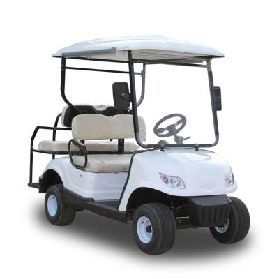 China Good Quality Battery Electric Golf Cart With Golf Bags Rack Gc042 for sale