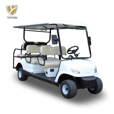 China Cheap electric classic golf place 4 seater golf cart golf club car for sale for sale