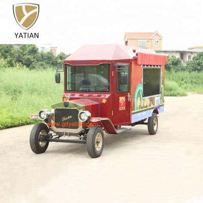 China Unique Design Multifunctional Ice Cream Food Truck Mobile Food Trailer for sale