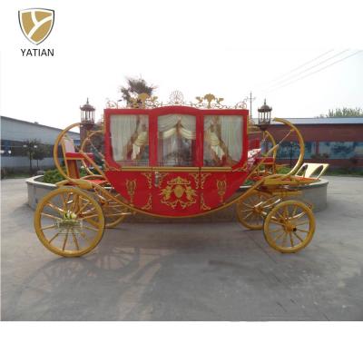 China Beautiful Theme Park China Horse Carriage Horse Carriage For Sale Royal Horse Carriage for sale