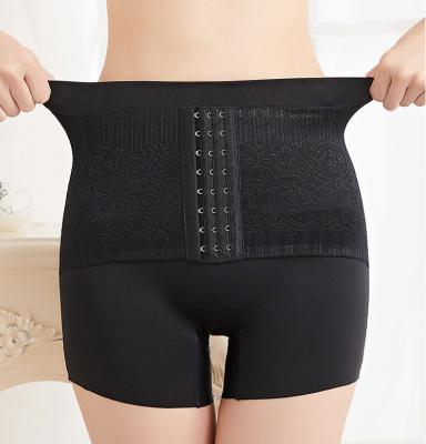 China Antibacterial Hot Women High Waist Postpartum Body Slimming Tummy Control Hip Lift Tummy Corset Sex Lingerie for sale