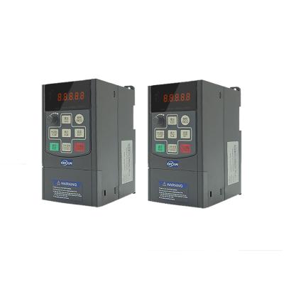 China High Efficiency Mini Type Single Phase 220V Frequency Inverter 50Hz 60Hz VFD VSD For Motor Drive OEM 97mm*155mm*194mm for sale