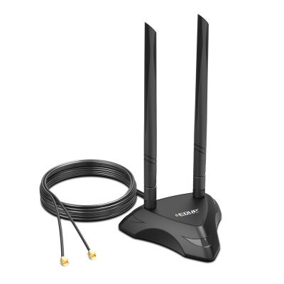 China EDUP 1.2M Extender 2.4Ghz/5GHz Dual Band High Gain Antenna 6DB 2 Main Antenna EP-7101 for sale