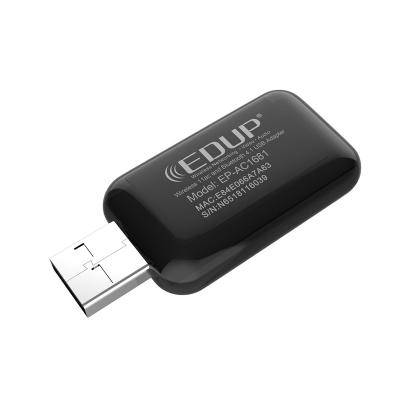 China Desktop& EDUP RTL8822BU Laptop High Speed ​​1200Mbps 2 in 1 BT4.1 USB Wifi Adapter for sale