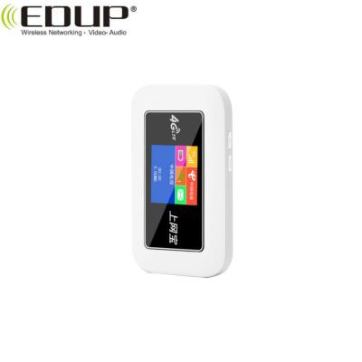 China 3G/4G EDUP D-523S 4G LTE WiFi 4g Mifis pocket airtel 4g hotspot with color screen for sale