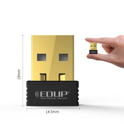 China EDUP CE-N85532 MTK7601 Desktop Wireless Network Card 150mbps USB 3.0 / WiFi Antenna AC Adapter for sale