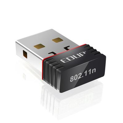 China 802.11N EDUP N8508 mini desktop mediatek rohs 150mbps mini usb network card for laptop for sale