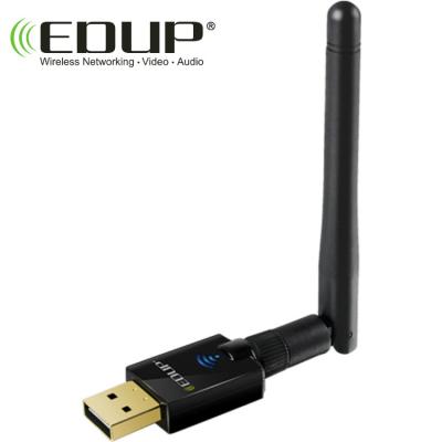 China EDUP 600Mbps USB Adapter WiFi Module Desktop Dual Band Wireless Network Card For PC for sale