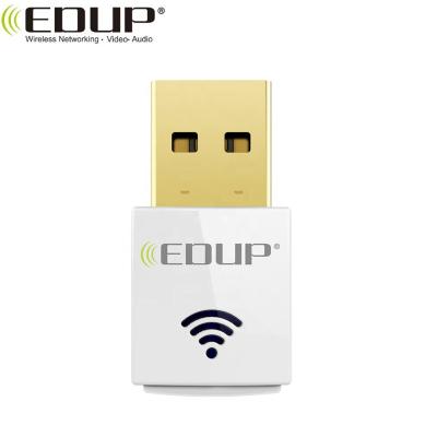 China Desktop$Laptop EDUP 600Mbps USB Network Card Realtek 8811AU Dual Band Wireless Dongle For Desktop&Laptop for sale