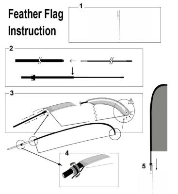 China Dicect Ourdoor Factory Price FLYING Used Beach Flag Pole for sale