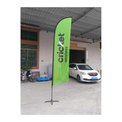 China FLYING Feather Flags Custom Teardrop Drop Flag For Advertising Cheap Beach Flag for sale