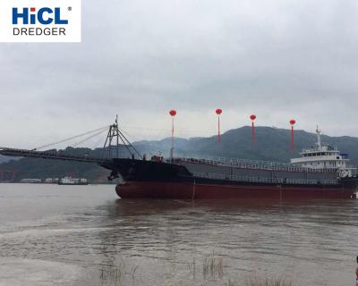 China Building material shops 2021 China HICL shipyard 3000t sand self-unloading/barge platform price 3000 tons sand vessel/trailer/3000 for sale