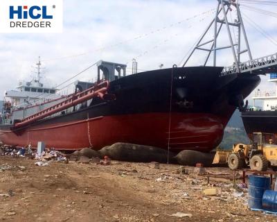 China Building material stores China HICL shipyard 500t suction hopper/self propelled barge/jet/dredger water pump for sale