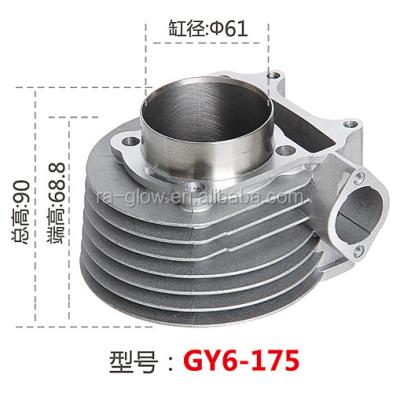 China Gy6-175 Motorcycle Cylinder Kits/motorcycle Cylinder Block/100cc Motorcycle Cylinder Kit for sale