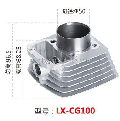 China 2018 longxing CG100 motorcycle cylinder liner for longxing motorcycle . for sale