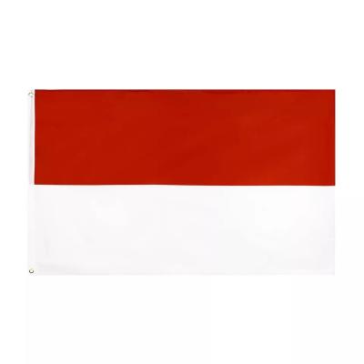 China Factory 100% Polyester FLYING Flags All Country Custom Printing 3x5 Flying Indonesia National Flag for sale