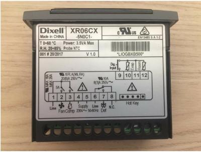 China Controladores de temperatura digitais inteligentes Dixell XR06CX-5N0C1 para equipamentos de arrefecimento à venda