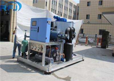 China Full Automatic Control  Flake Ice Machine Energy Saving For Food Processing en venta