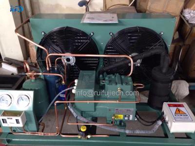 China Middel lage temperatuur V-type condensator behuizing type compressor condensatie-eenheid Te koop