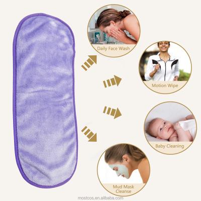 China Eco Disposable Wholesale Reusable Makeup Remover Towel Cloth Makeup Remover Towel Makeup Removing Towel for sale