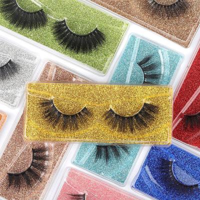 China Seller Customized Russian Strip Lashes Natural False Curl Mostcos Fashion Wicks Strip Mink Eyelashes for sale