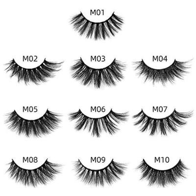 China Handmade Soft Black Western Cotton Mink Eyelashes Wholesale Private Label 3d Mink Lashes Light Box Custom Eyelash Packaging 100 true for sale