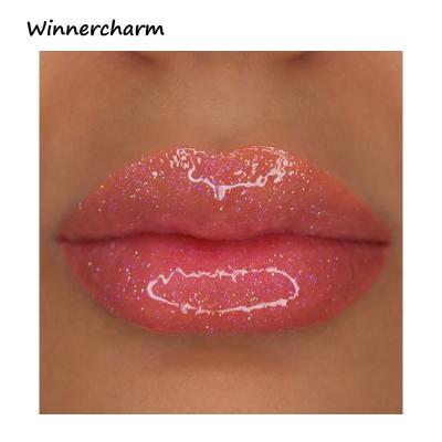 China Wholesale Waterproof Private Label Perfect Custom Glitter Lip Gloss With Lip Gloss Container for sale