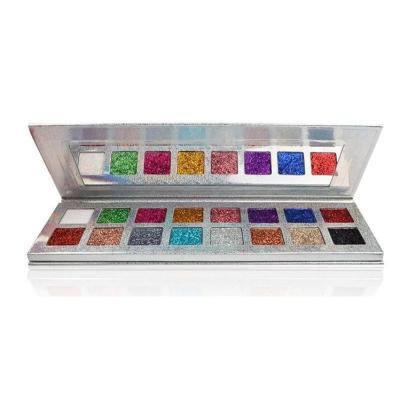 China Waterproof Gitter Eyeshadow Palette And Multi Color Packaging You Like Private Label Low MOQ for sale