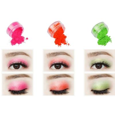 China Bright and multi color waterproof glossy eyeshadow for choose eye shadow case packaging you like private label low MOQ for sale