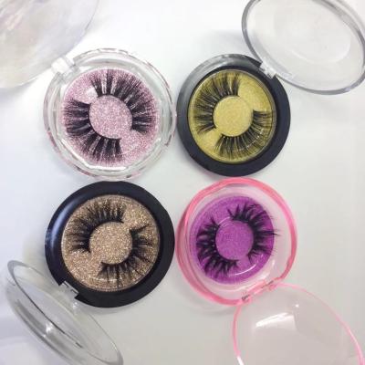 China Thick Luxury Custom Eyelash Packaging Mink Lashes Private Label 25mm Mink Eyelashes Low MOQ for sale