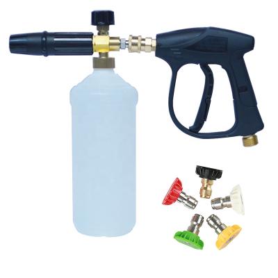 China High Pressure Gasket Foam Gun Kit Water Spray Gun Snow Foam Lance Foam Cannon Kit for Car Professional High Pressure Gasket Cleaning Machine for sale