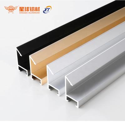 China Aluminum Extrusion Aluminum Profiles Extrusion Photo/Aluminum Picture Frame Products Supplies Brushed 35mm Depth Aluminum Material Picture Photo Metal Frame for sale