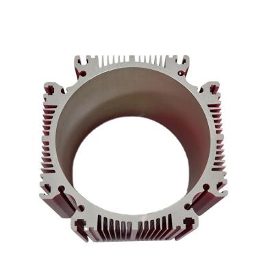 China Professional OEM ODM 6061-T6 Aluminum Extruded Decorations Factory Manufacture Housing For Motor for sale