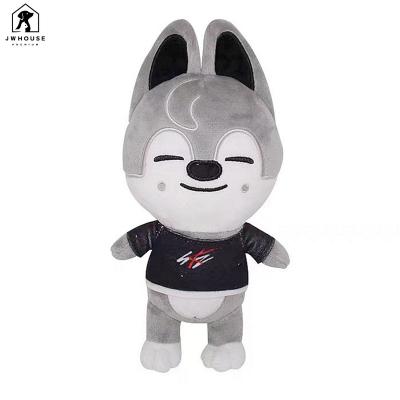 China Movie & TV Plush Toys 20cm Skzoo Wave Wolf Chan Leebit Fox .ny Jiniret Puppym Kids Cartoon Stuffed Plushies Doll Kids Fans Gift for sale