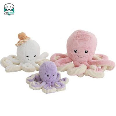 China Hot Sale 18/40/60/80cm Beautiful Viable Simulation Octopus Hanging Plush Stuffed Cute Toy Soft Animal Home Accessories Doll Kids Gifts for sale