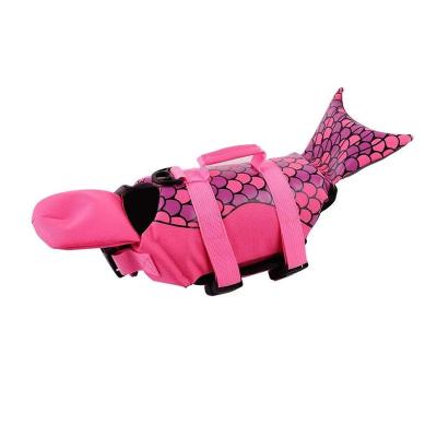 China Personalized Adjustable Viable Fish Dog Life Vest For Swimming for sale